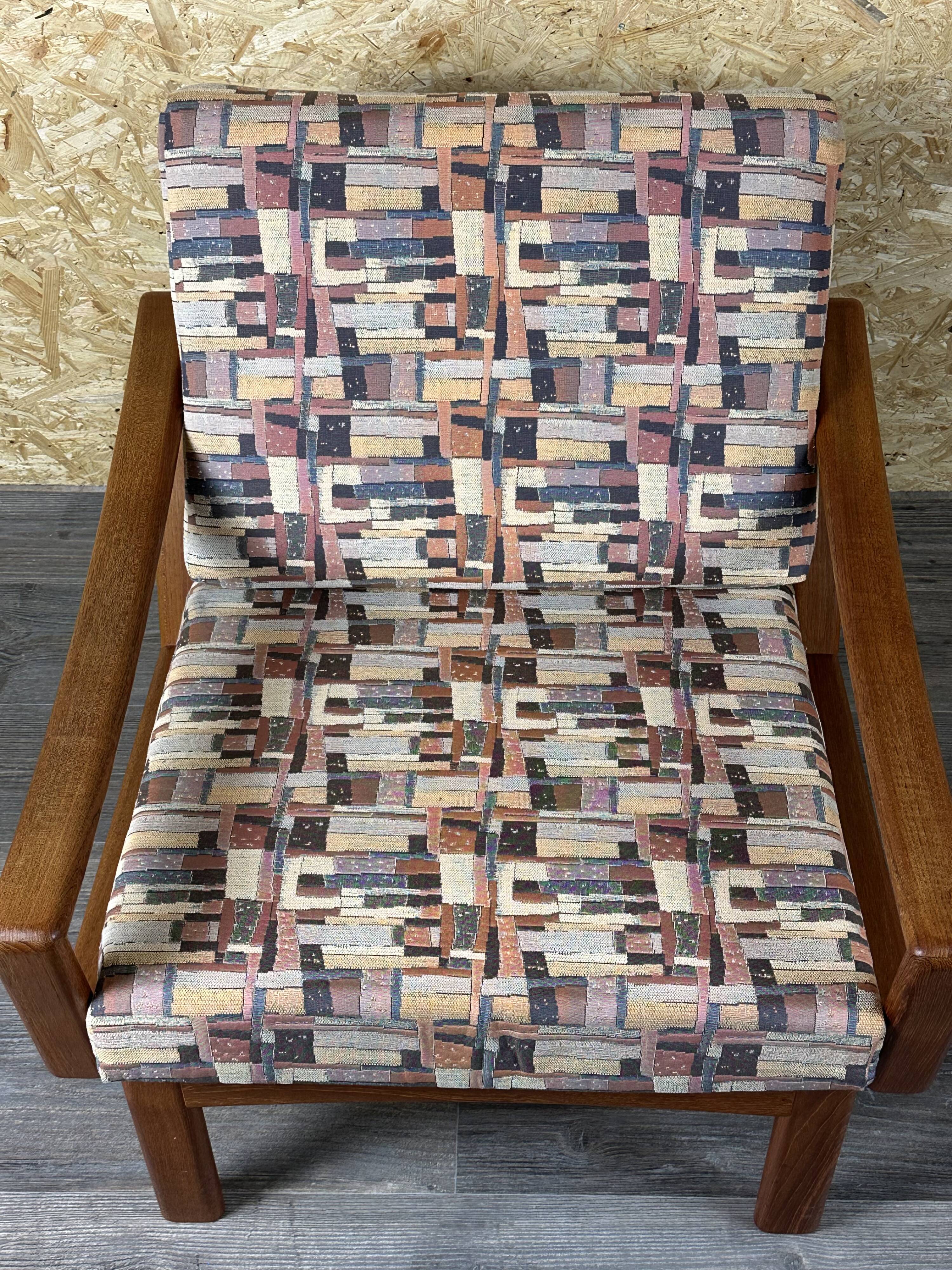 1960s/70s Teak Easy Chair by Glostrup Møbelfabrik Denmark Design
