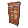 Vitrine ancienne armoire d'école française en chêne 105 x 200 cm