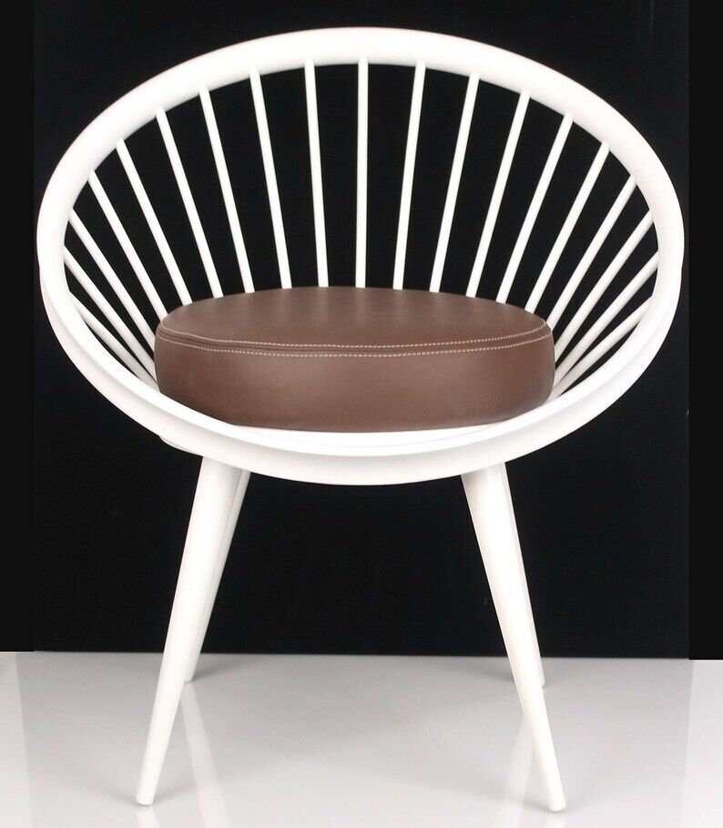Paire de chaises de salon danoises vintage