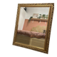 Exceptional antique large mirror in Louis XV style – Openwork gilded frame