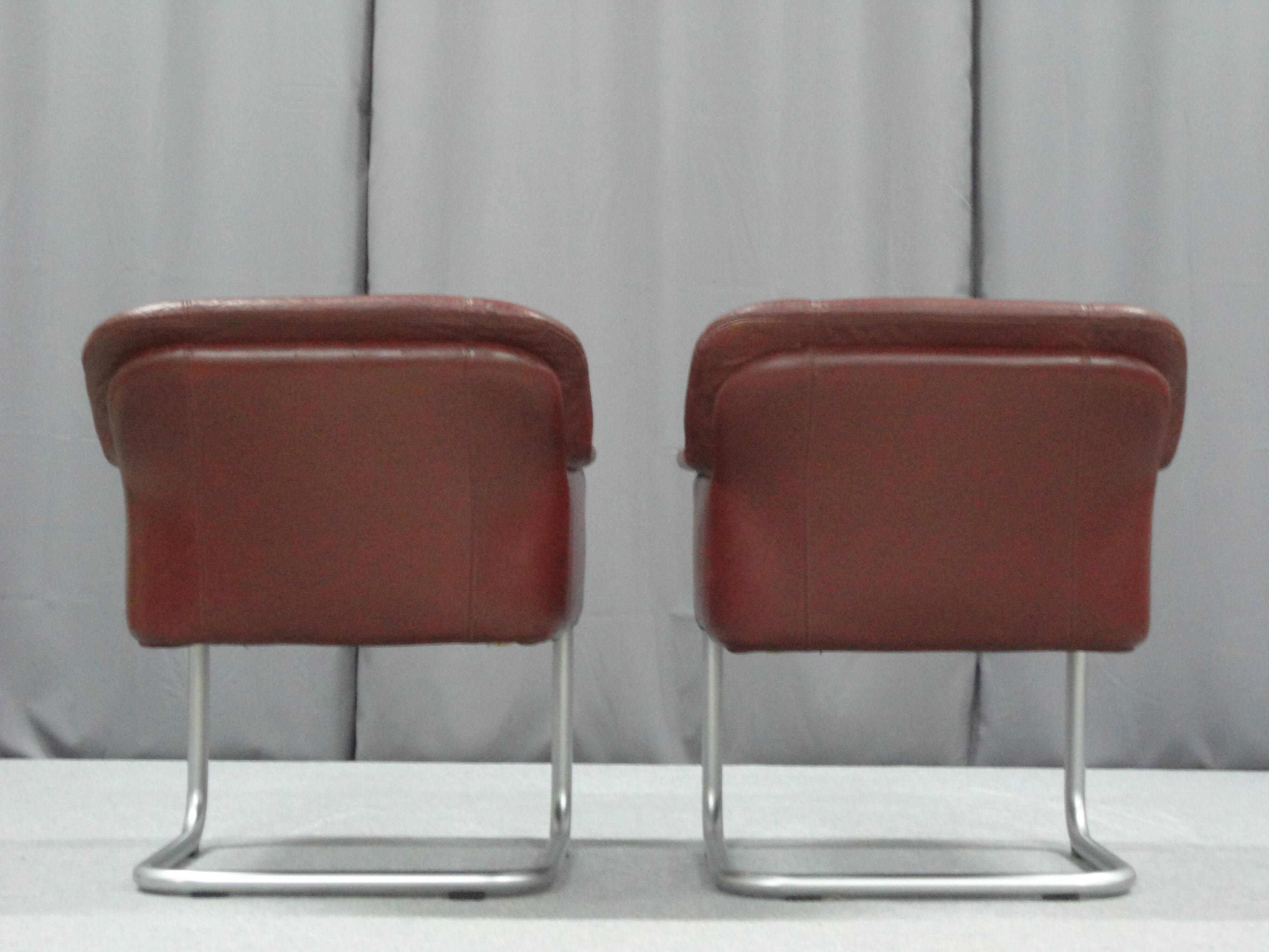 Pair of scandinavian armchairs 1960s