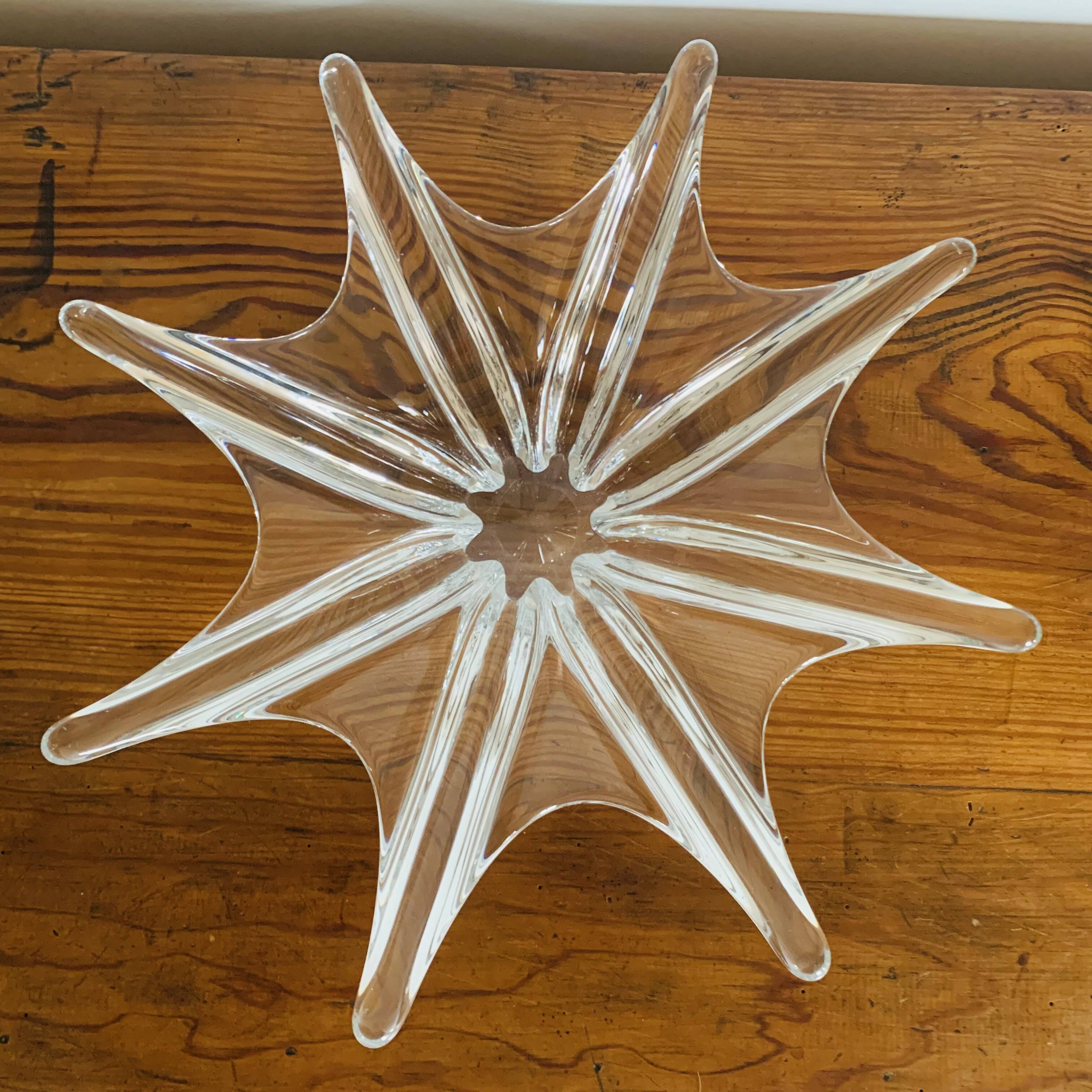 Baccarat crystal fruit bowl