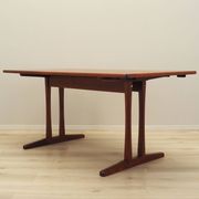 Table en teck, design danois, années 1960, designer : Børge Mogensen
