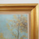 Peinture « The Forest Road », design scandinave, années 1970