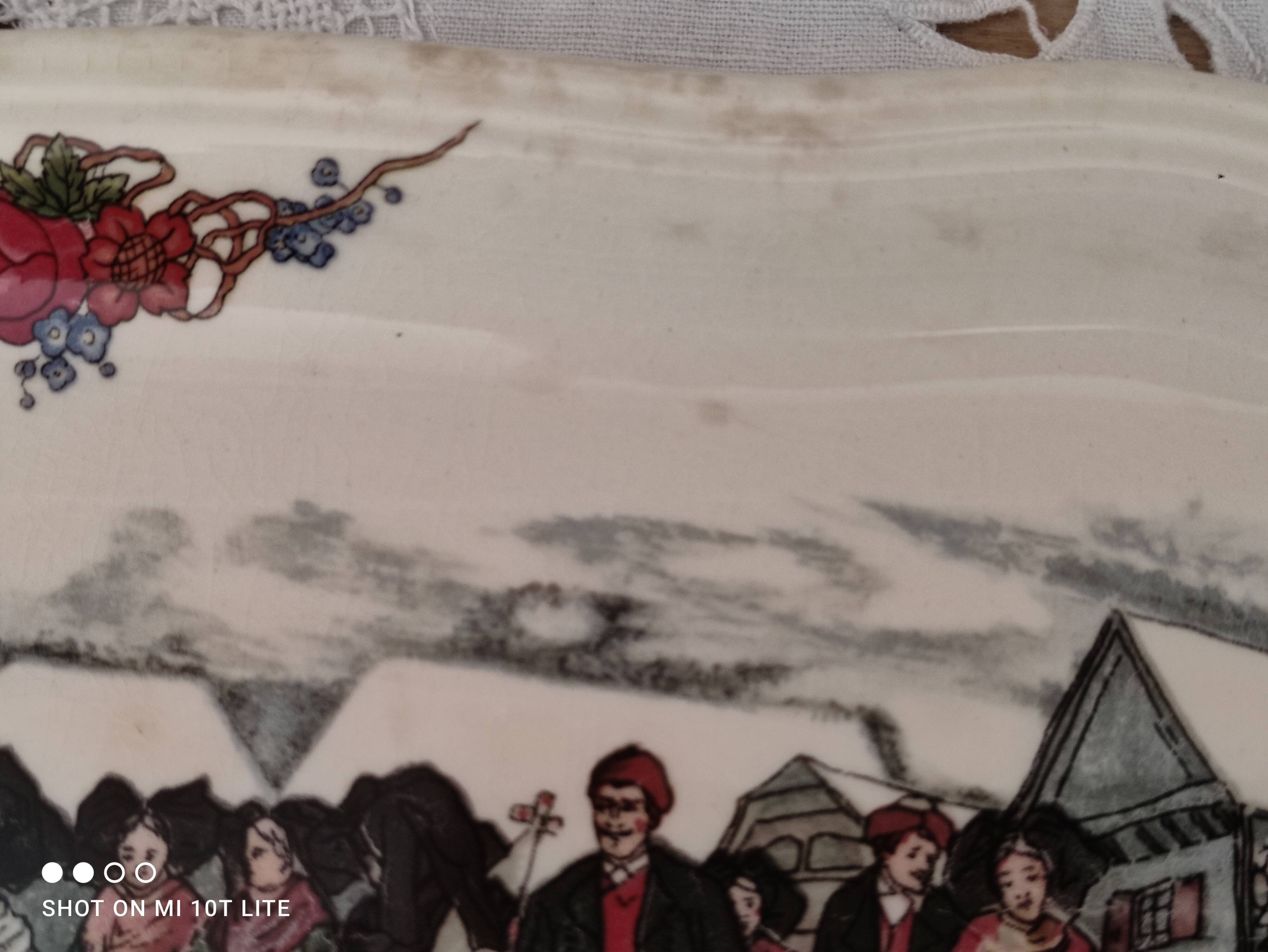 Cake dish Sarreguemines model Obernai