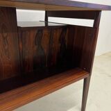Rosewood 'Floating' Desk By Gunnar Nielsen For Tibergaard, 1960s.