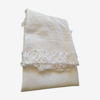 Lot de 2 serviettes nid d'abeille