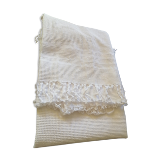 Lot de 2 serviettes nid d'abeille