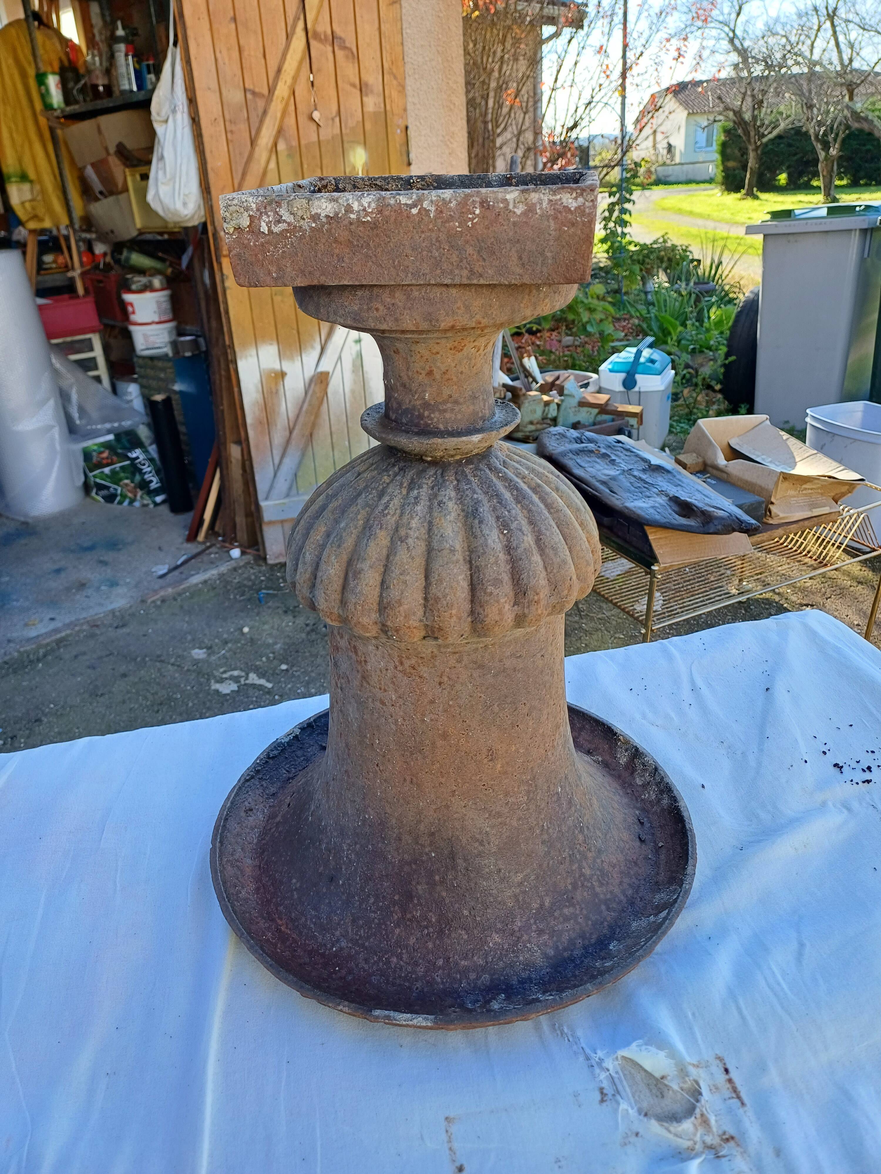 Paire de Vases Médicis Fonte 19 ème