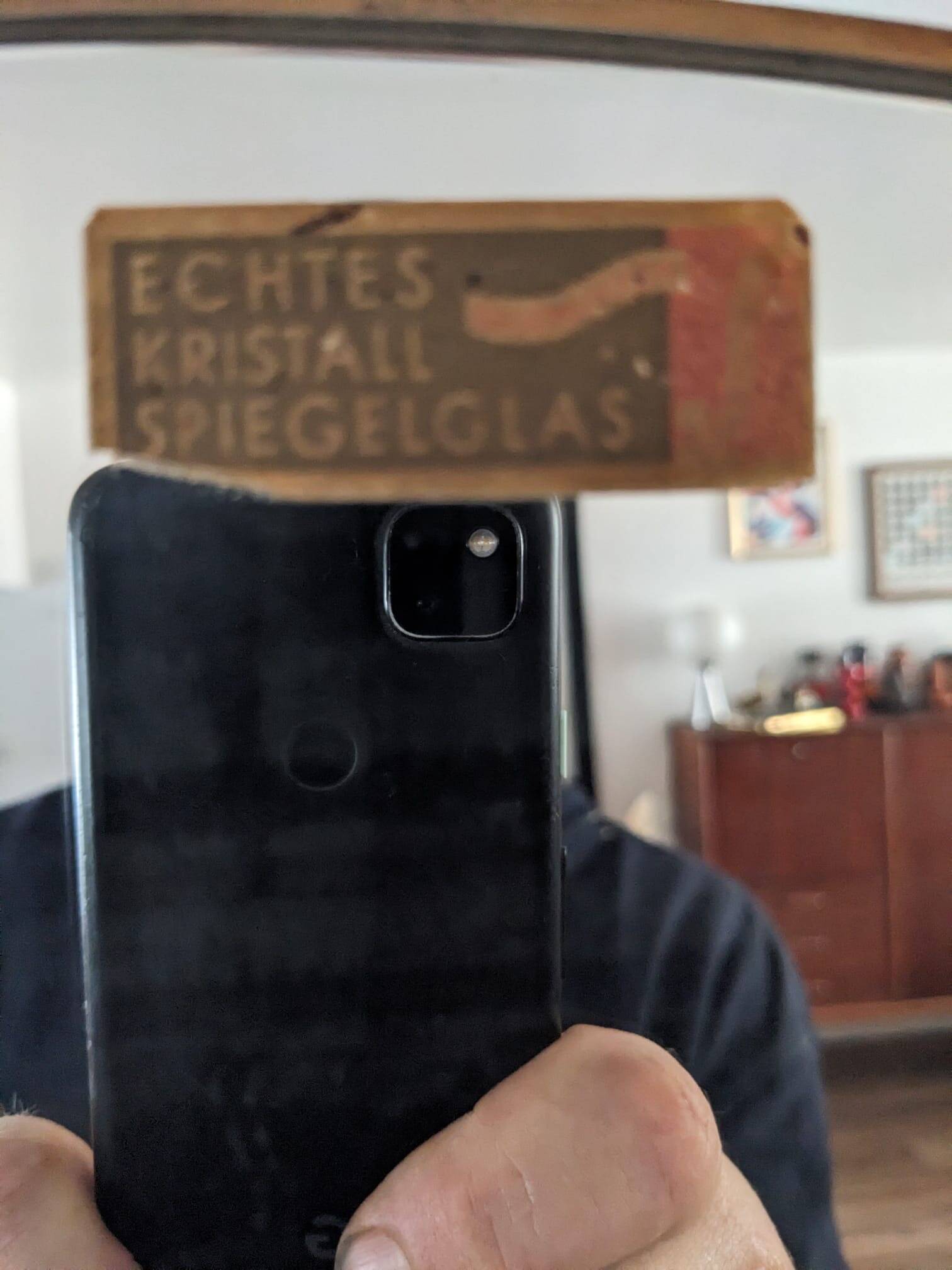 Vintage Scandinavian design mirror