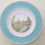 Dessert plates fables of the fountain