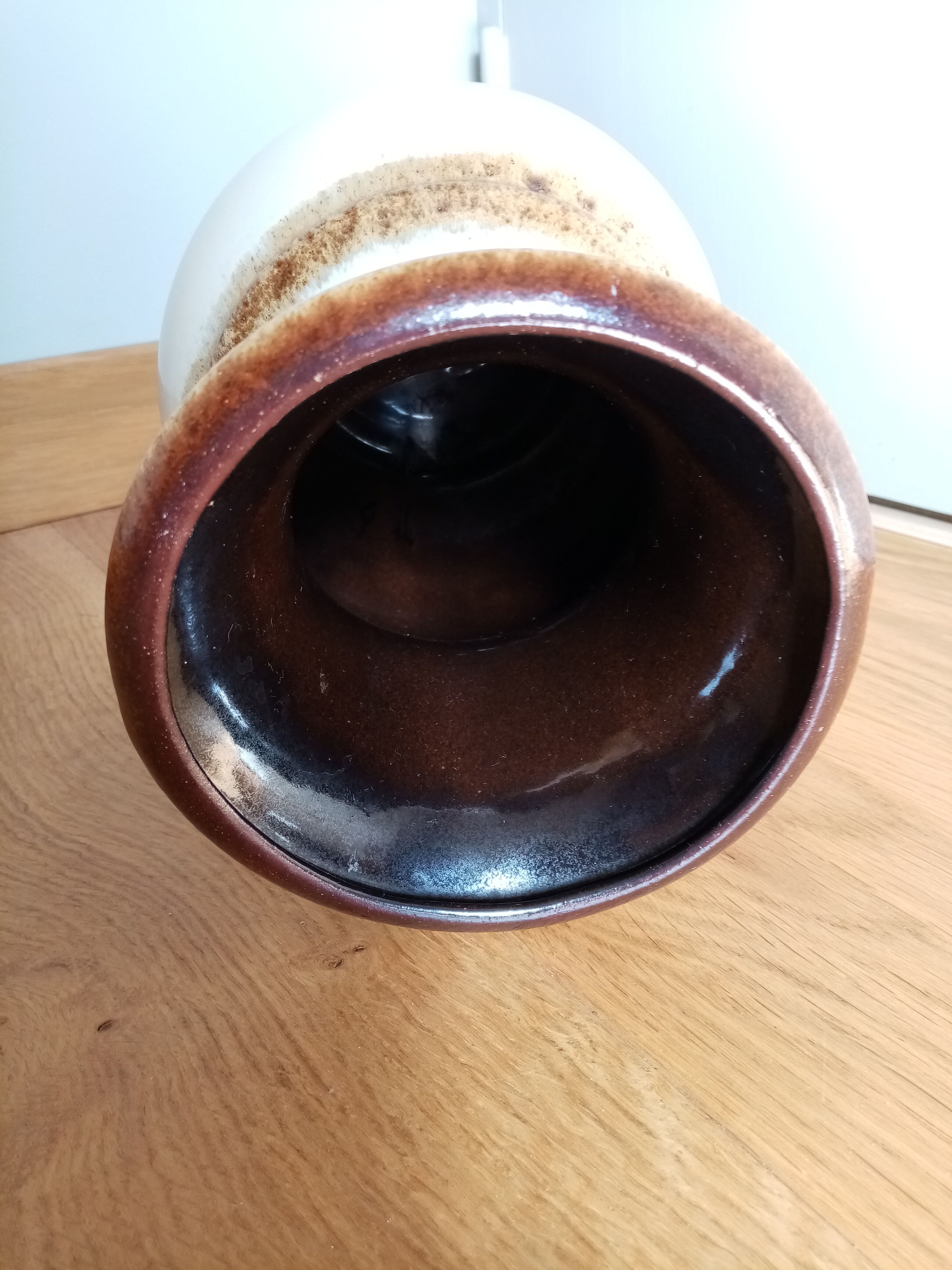 Scheurich Keramik West Germany 296-26 enamelled ceramic vase