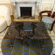 Marble coffee table Leleu