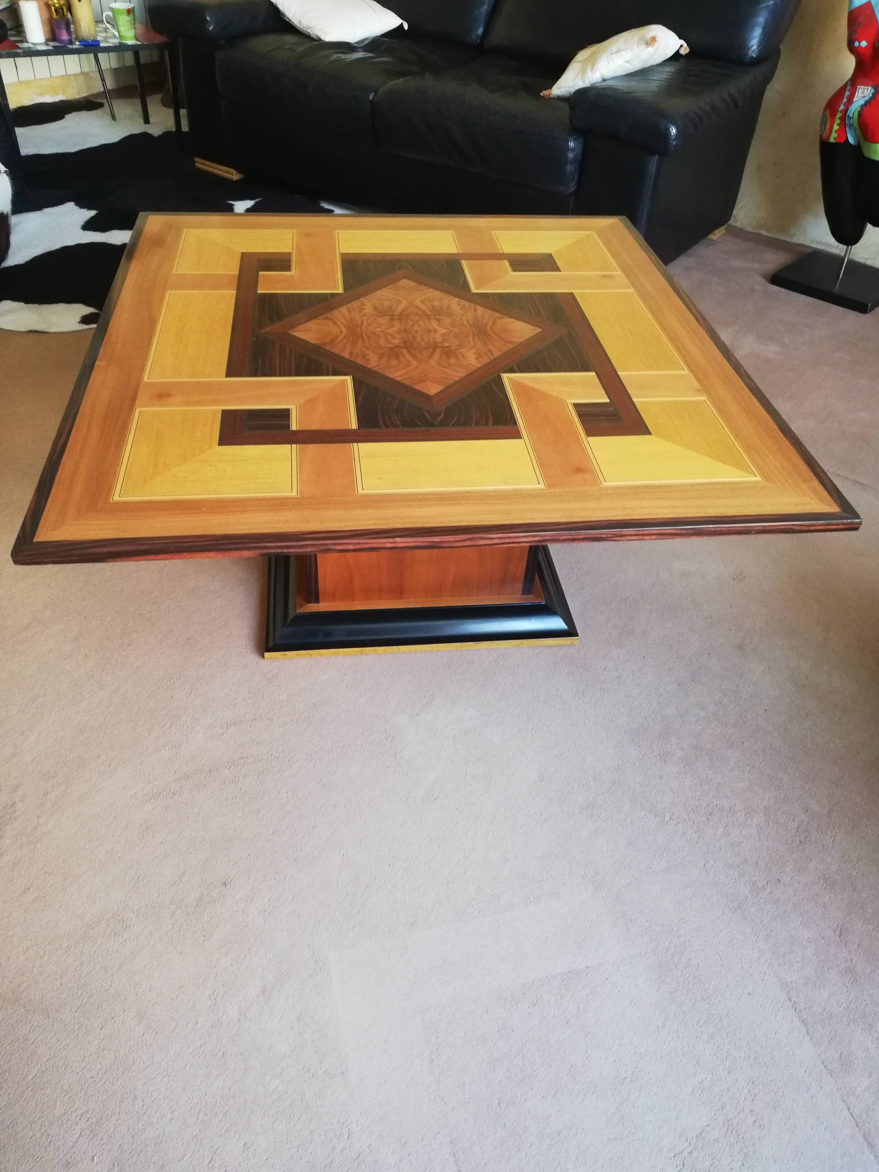 Branded vintage coffee table
