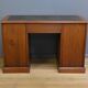 Victorian Mahogany Pedestal Desk, England – Late 19th Century