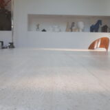 Roche Bobois travertine table