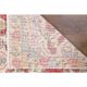 Vintage Turkish Oushak Handmade Wool Cotton Red Area Rug 127x209