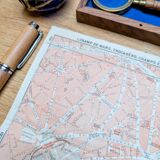 Paris, Champ de Mars, ancien plan, imprimé en 1914.