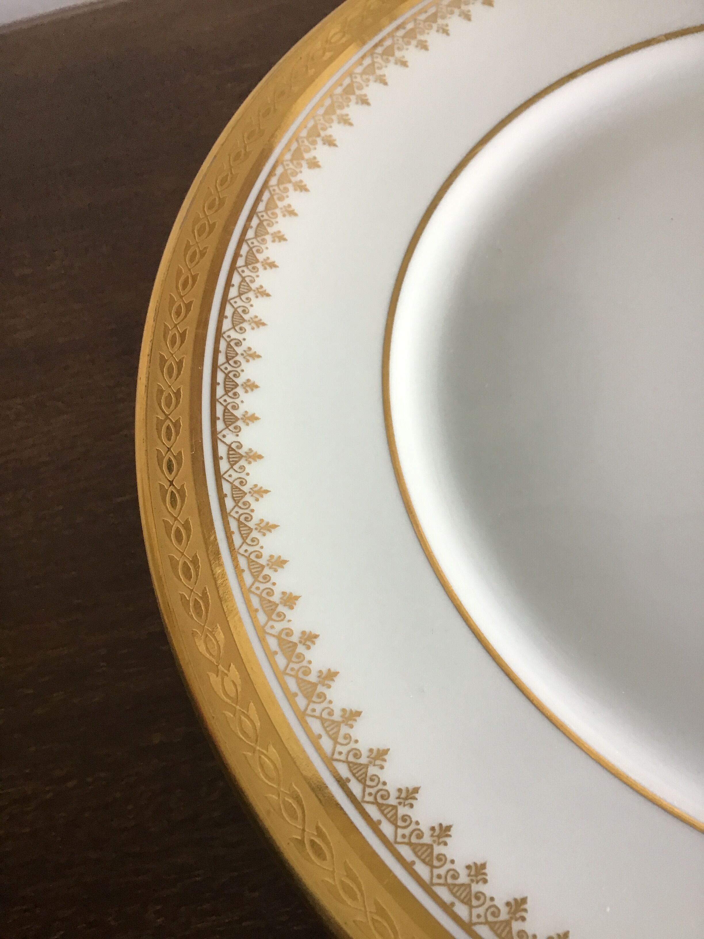 6 porcelain plates Limoges