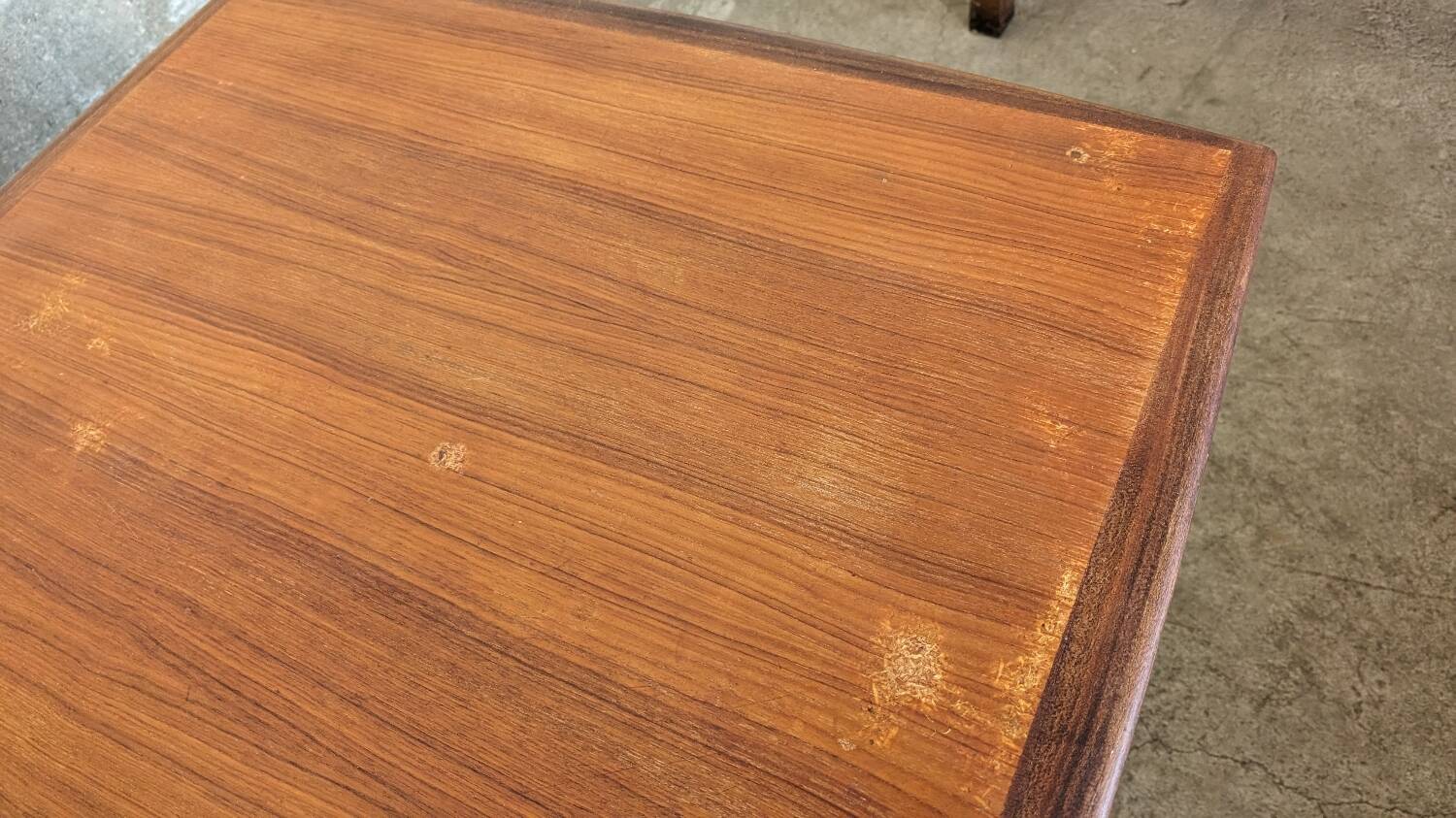 Table scandinave vintage avec rallonges