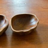 Cups in teak