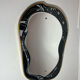 Decorative brass mirror