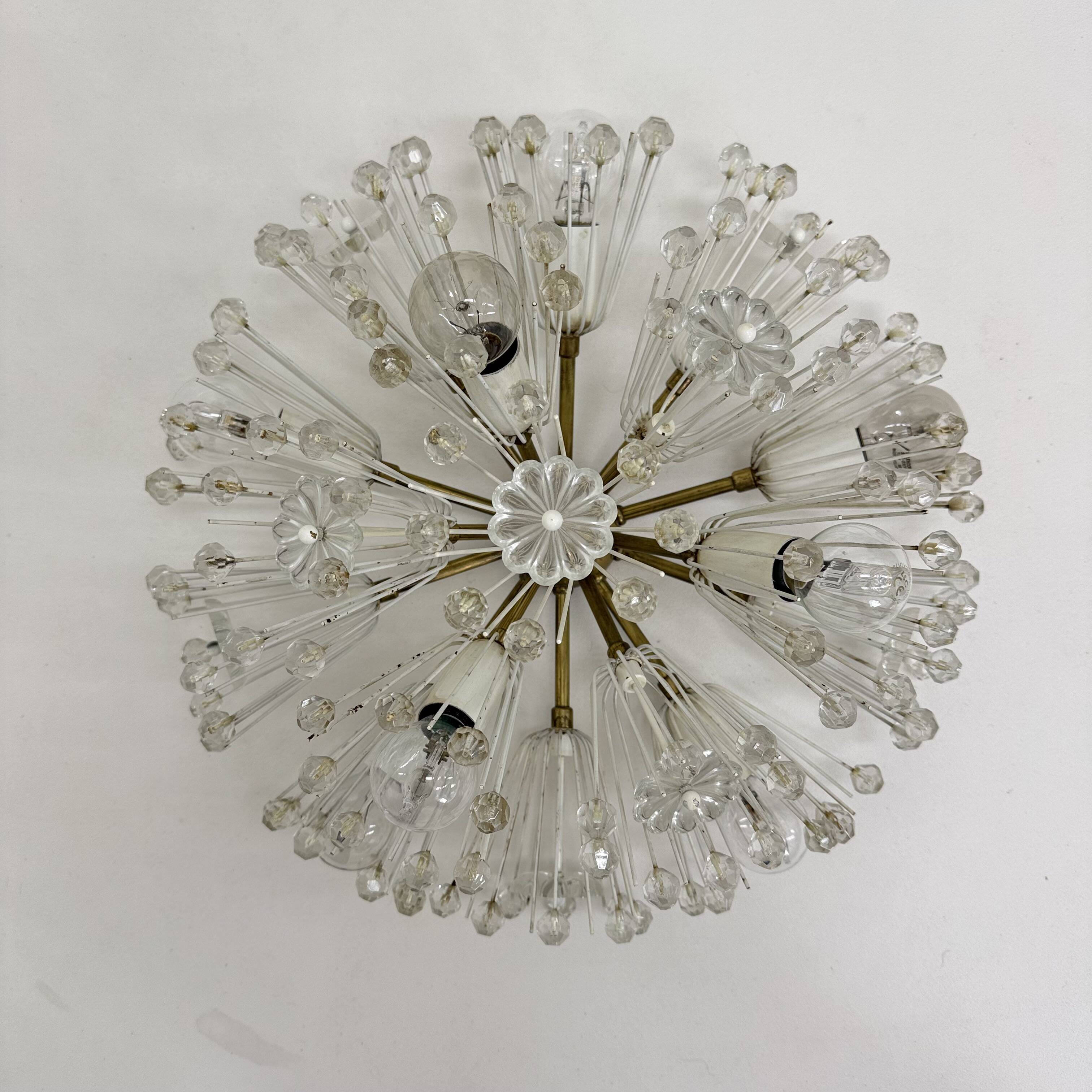 Snowball Ceiling Lamp by Emil Stejnar for Rupert Nikoll, 1950s