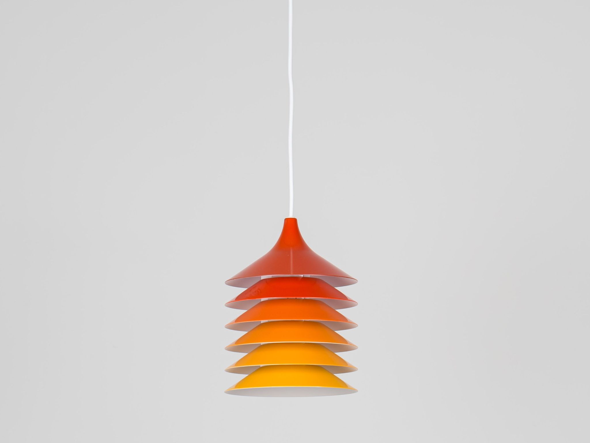Danish vintage IKEA Duett pendant lamp by Bent Boysen, 1983