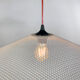 Perforated metal suspension, 1970