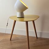 Vintage wooden tripod "bean" coffee table - 1970s design