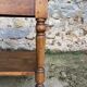 Table de drapier XIXe noyer