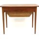Scandinavian teak and rattan worker, Sweden, 1960s