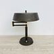 Mid-century Italian brass table desk lamp with pantograph arm, 1940s