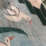 Vintage Egyptian Tapestry Ramsès Wissa Wassef circa 1960