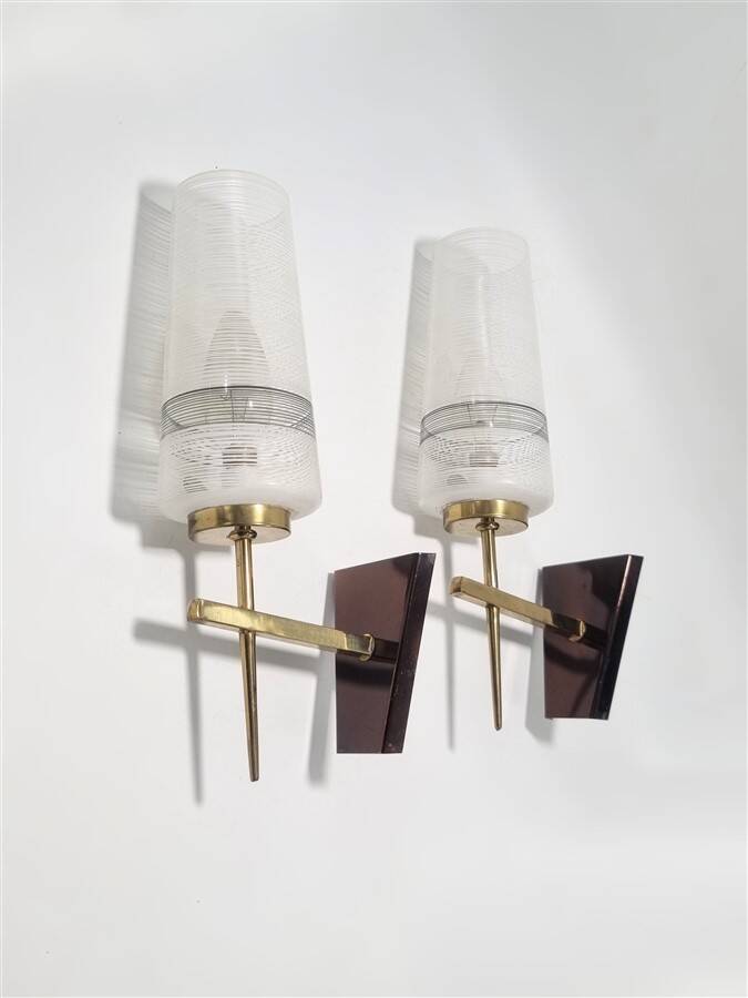 Pair of wall sconces