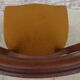 Louis Philippe style chair in solid wood with velvet top