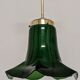 Art Nouveau style Murano glass pendant light, Italy circa 1950