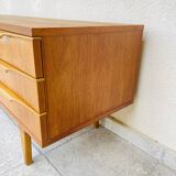 Scandinavian teak row