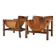 Set of 2 Safari Armchairs by Carlo Hauner for Forma, 1970s