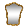 Small golden mirror