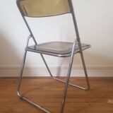 Metal and plexiglass folding chair