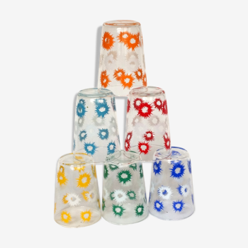 Six verres boum pour enfants