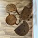 Set of 4 mismatched stools