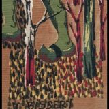 Art tapestry signed by Jean-Claude Bissery – Atelier Robert Four, Aubusson