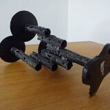 Brutalist Iron Candleholder, 1960s