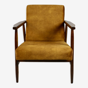 Vintage easy chair in brown chameleon, 1970s