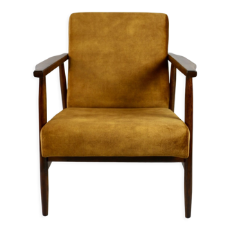 Vintage easy chair in brown chameleon, 1970s