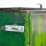 Industrial Iron Cabinet, 1960s