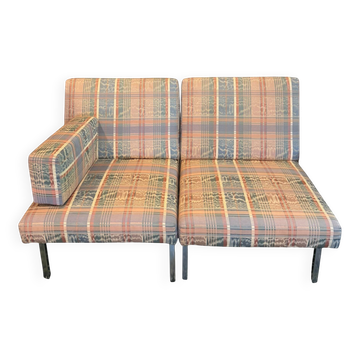 Paire de chaises modulaires MCM