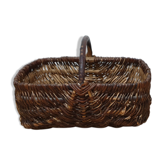 Old wicker basket